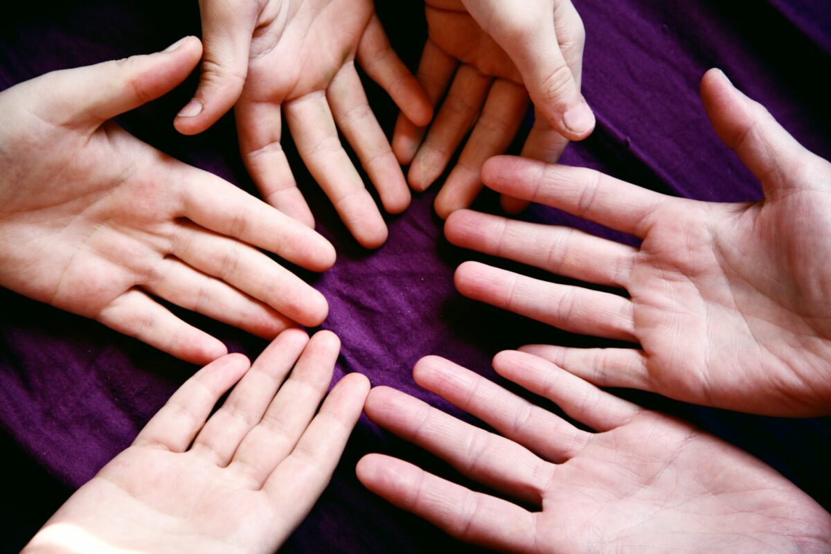 Healing hands Healing hands